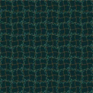 Fishing net seamless vector pattern Stock-Illustration