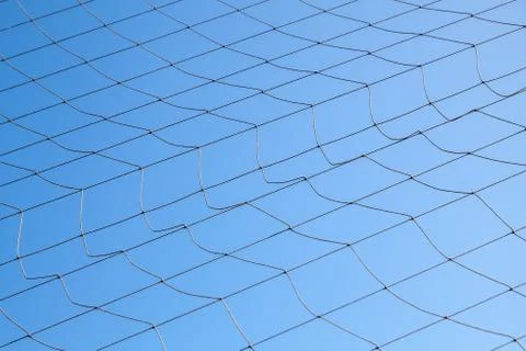 Fishing net silhouette pattern Stock Photos