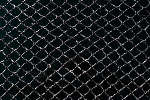 Fishing net on water background Stock Photos