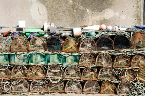 Fishing nets 4 Stock Photos