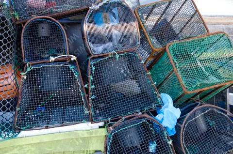 Fishing nets 7 Stock Photos