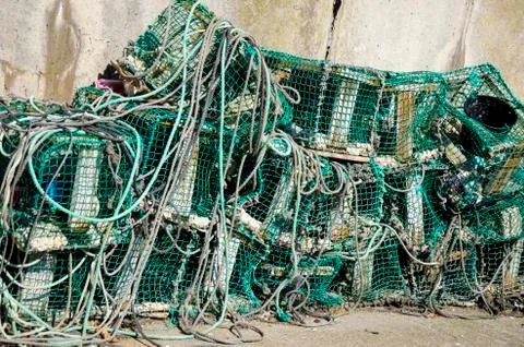 Fishing nets 9 Stock Photos