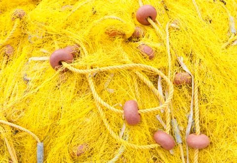 Fishing nets background Фото