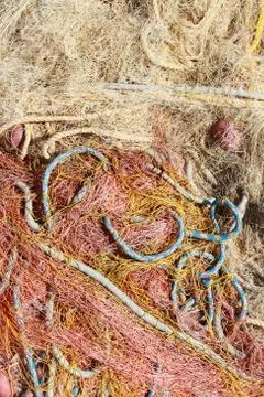 Fishing nets Stock Photos