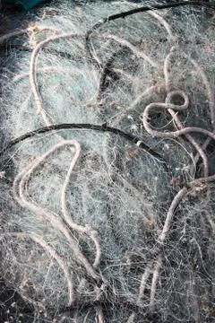 Fishing nets Stock Photos