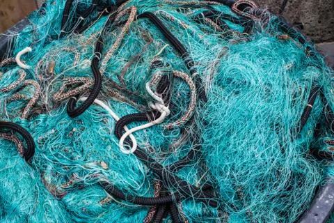 Fishing nets Stock Photos