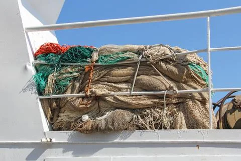 Fishing nets Foto stock