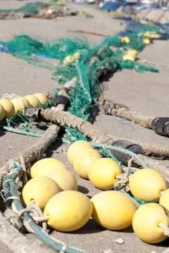 Fishing nets Foto stock