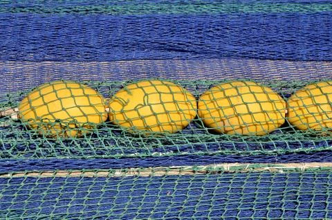 Fishing nets Stock Photos