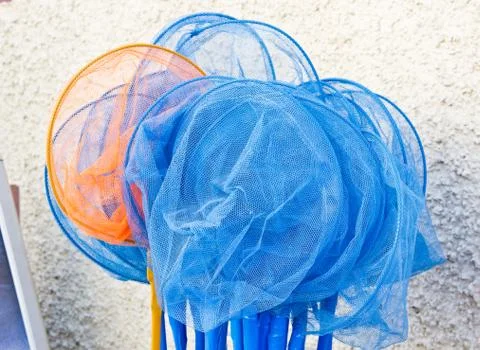 Fishing nets Stock Photos