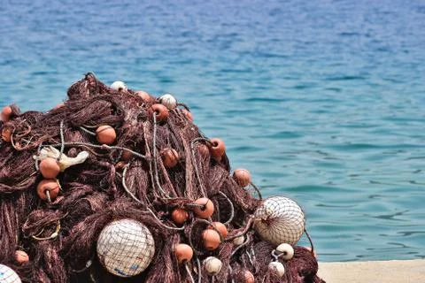 Fishing nets 스톡 사진