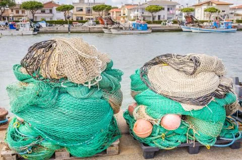 Fishing Nets Stock Photos