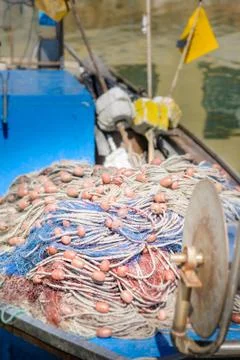 Fishing nets Foto stock