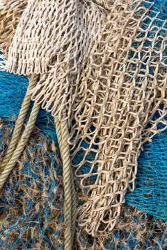 Fishing nets Stock Photos