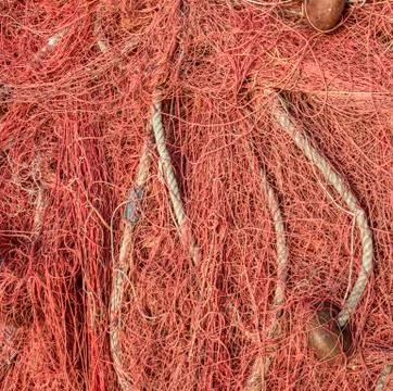 Fishing nets Stock Photos