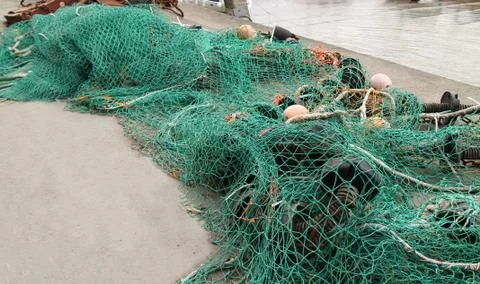 Fishing Nets. Foto stock