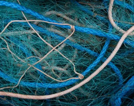 Fishing nets Stock Photos