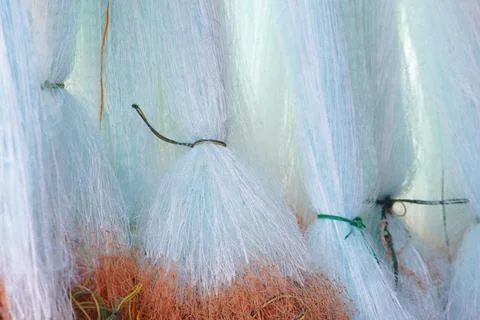 Fishing nets Stock Photos