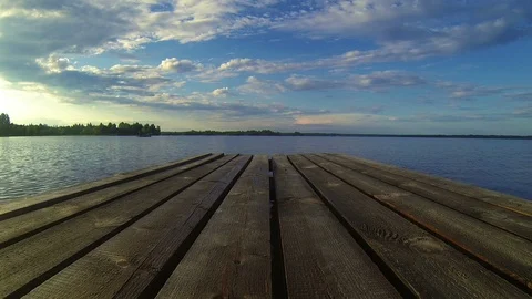 The fishing pier Stock Footage 123104161