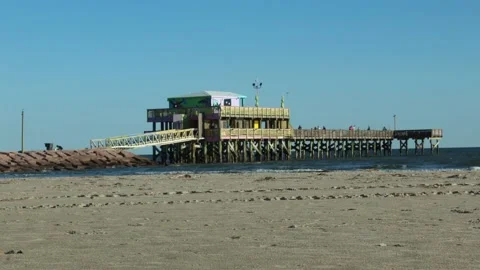 Fishing Pier Stock Footage 168251049