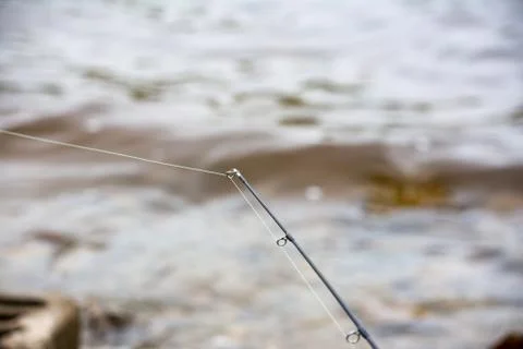 Fishing pole Stock Photos