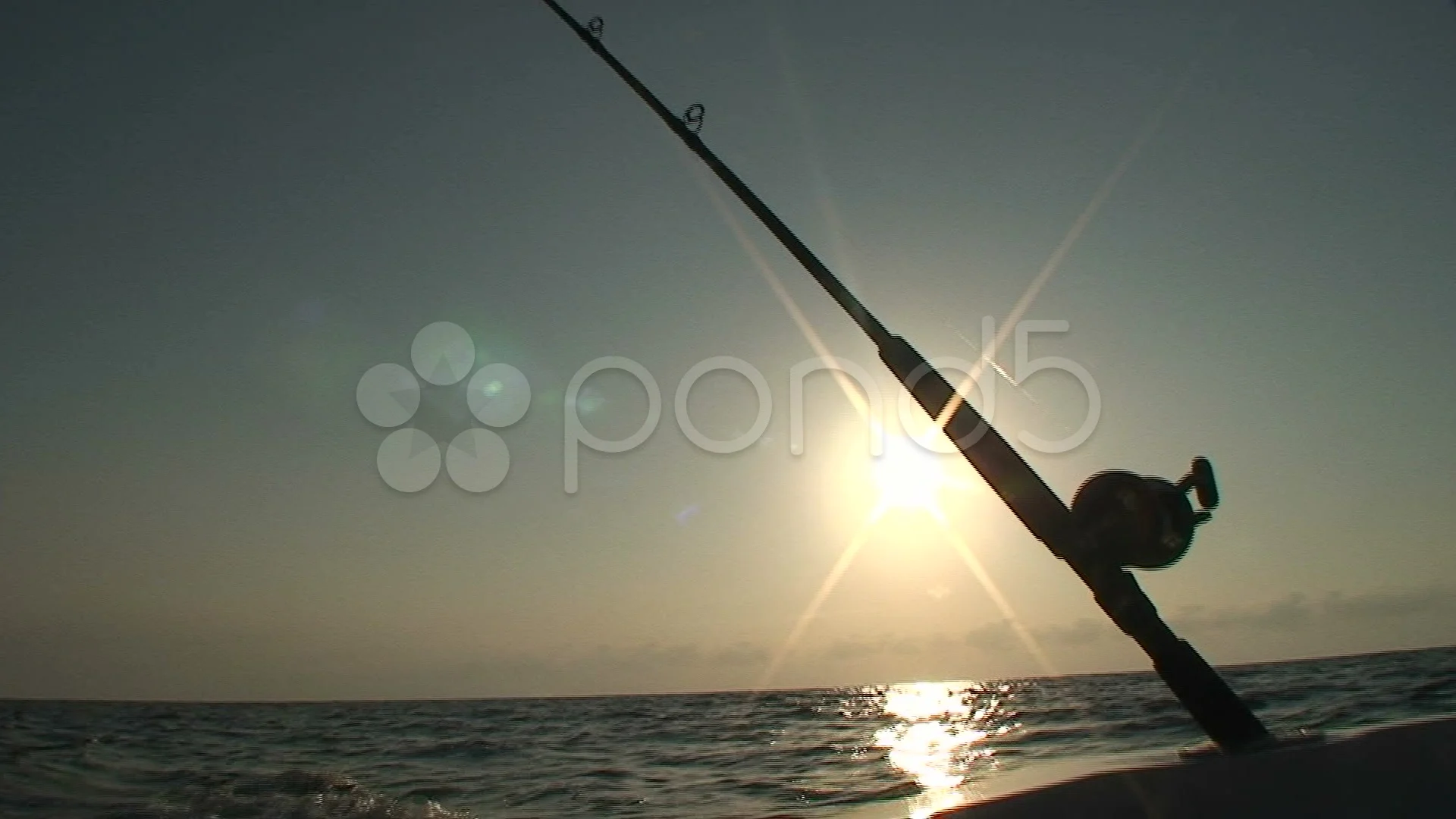 Download Fishing Pole Silhouette Stock Footage Royalty Free Stock Videos Pond5