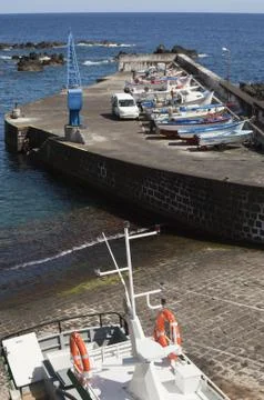 Fishing port Stock Photos