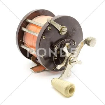 Fishing reel penn no 85 Stock Photos