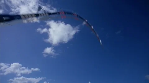 Fishing rod bending while being reeled in Stock Footage 120111819