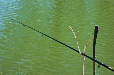 Fishing rod Foto stock
