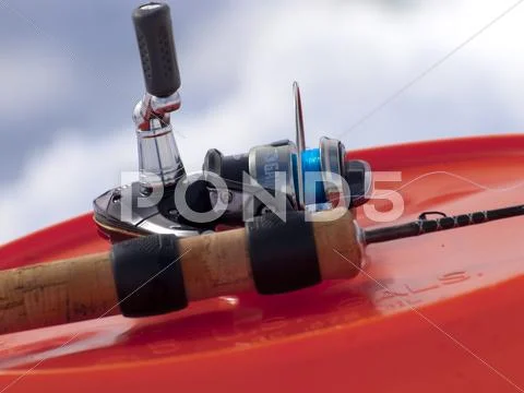 Fishing rod. Stock Photos