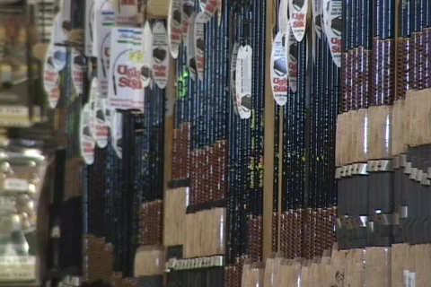 Fishing Rods Stock Footage