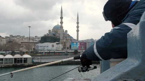 Fishing rods moving Vidéo 149027910