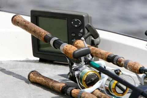 Fishing rods Stock Photos
