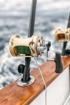 Fishing rods Stock Photos