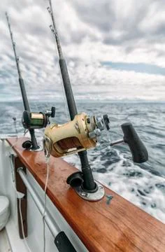 Fishing rods Stock Photos
