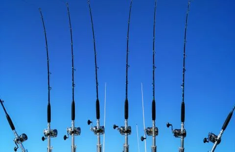 Fishing Rods Stock Photos