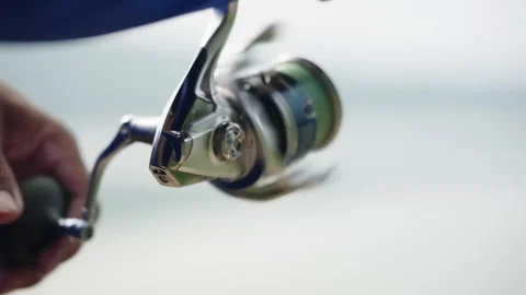 Fishing rods relaxation Stock-Footage 182881388
