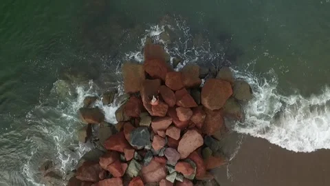 Fishing in the sea Stock Footage 138127051
