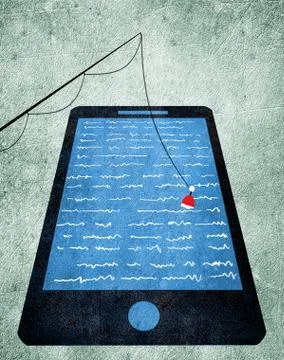 Fishing secrets Stock Illustration