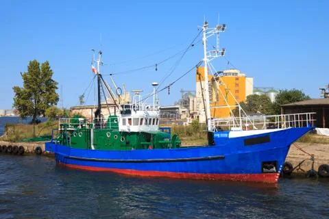 Fishing ship Stock Photos