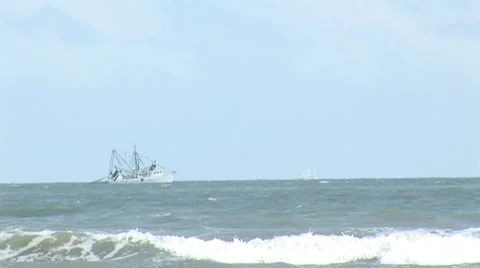 Fishing ships Stock-Footage 7754306