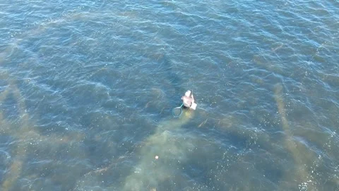 Fishing off shore Video stock 143008352