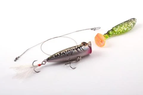 Fishing tackle Stock Photos