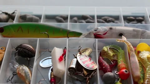 Fishing Tackles Video stock 47447676
