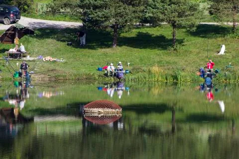Fishing time Stock Photos