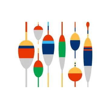 Fishing tools Stock Illustration