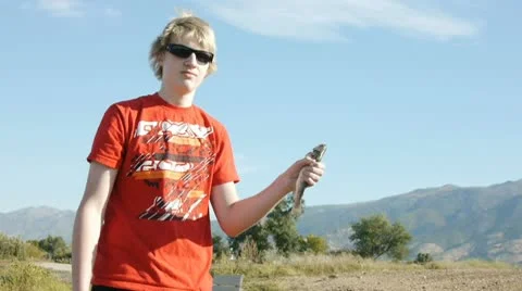 Fishing for trout Vidéo 8920808