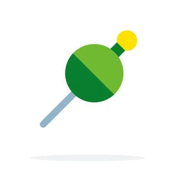 Fishing vector icon flat isolated Stock Illustration