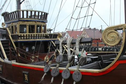 A fishing vessel. Stock Photos